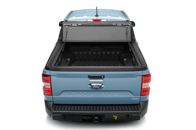 4.42 Ft. Bed Hard Folding Tonneau Cover Matte Finish <br> 22-25 Ford Maverick