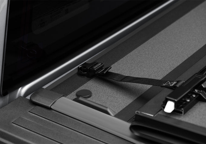 6.58 Ft. Bed Hard Folding Tonneau Cover Matte Finish <br> 15-20 Ford F-150