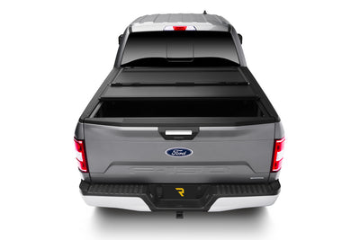 8.17 Ft. Bed Hard Folding Tonneau Cover Matte Finish <br> 15-20 Ford F-150