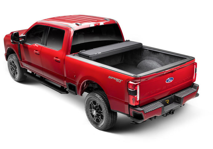 6.83 Ft. Bed Hard Folding Tonneau Cover Matte Finish <br> 17-24 Ford F-250/350