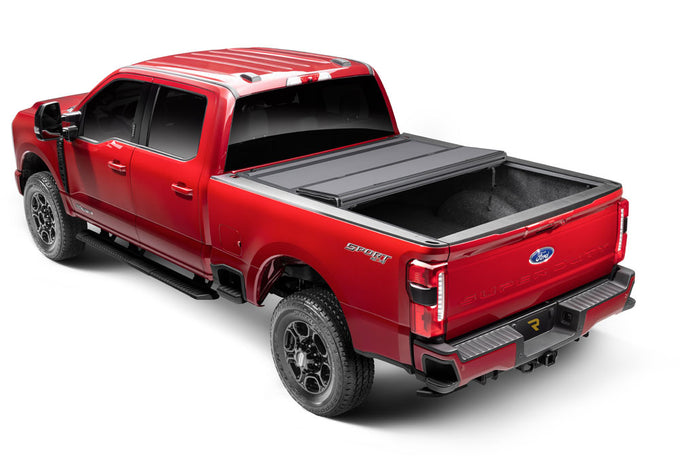 8.17 Ft. Bed Hard Folding Tonneau Cover Matte Finish <br> 17-24 Ford F-250/350