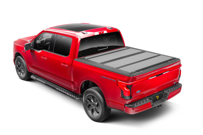 5.5 Ft. Bed Hard Folding Tonneau Cover Matte Finish <br> 21-25 Ford F-150