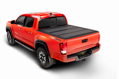 5.08 Ft. Bed Hard Folding Tonneau Cover Matte Finish <br> 16-23 Toyota Tacoma
