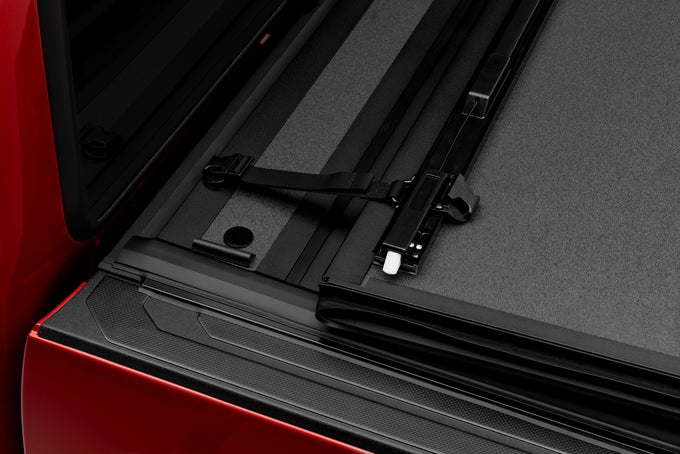 5.08 Ft. Bed Hard Folding Tonneau Cover Matte Finish <br> 16-23 Toyota Tacoma