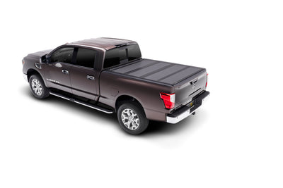 6.58 Ft. Bed Hard Folding Tonneau Cover Matte Finish <br> 04-15 Nissan Titan