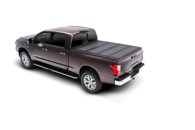 6.58 Ft. Bed Hard Folding Tonneau Cover Matte Finish <br> 04-15 Nissan Titan