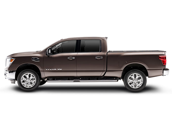 6.58 Ft. Bed Hard Folding Tonneau Cover Matte Finish <br> 04-15 Nissan Titan