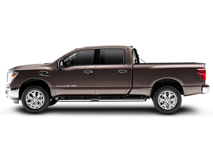 6.58 Ft. Bed Hard Folding Tonneau Cover Matte Finish <br> 16-24 Nissan Titan XD