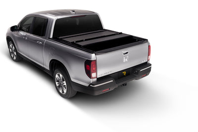 5.33 Ft. Bed Hard Folding Tonneau Cover Matte Finish <br> 17-25 Honda Ridgeline
