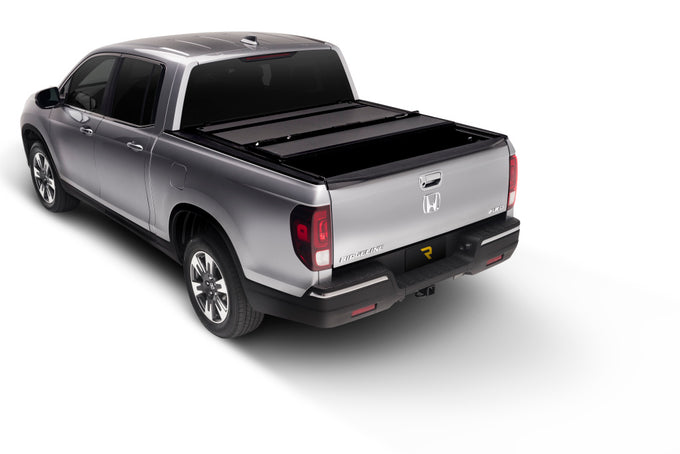 5.33 Ft. Bed Hard Folding Tonneau Cover Matte Finish <br> 17-25 Honda Ridgeline