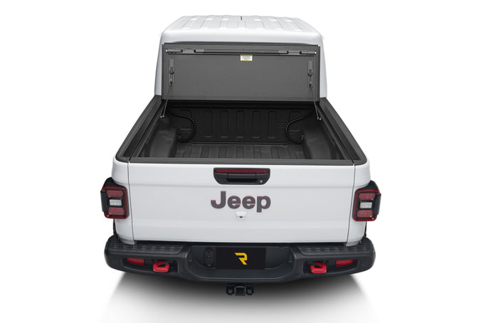 5 Ft. Bed Hard Folding Tonneau Cover Matte Finish <br> 20-25 Jeep Gladiator
