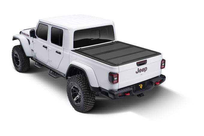 5 Ft. Bed Hard Folding Tonneau Cover Matte Finish <br> 20-25 Jeep Gladiator