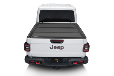 5 Ft. Bed Hard Folding Tonneau Cover Matte Finish <br> 20-25 Jeep Gladiator