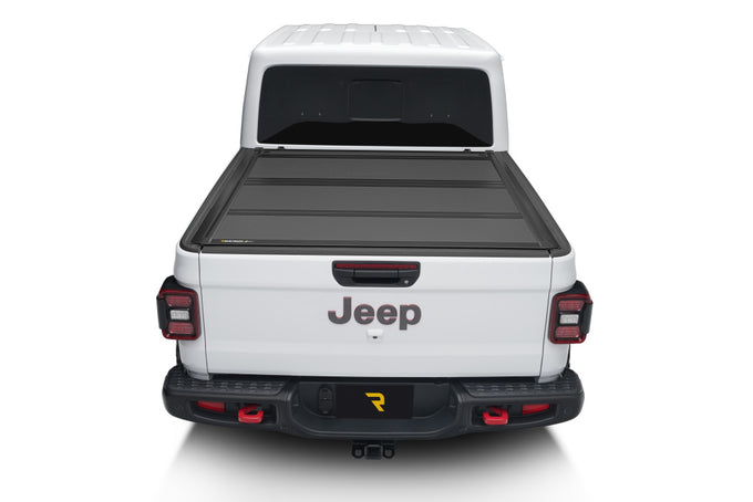 5 Ft. Bed Hard Folding Tonneau Cover Matte Finish <br> 20-25 Jeep Gladiator