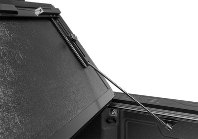 6.58 Ft. Bed Hard Folding Tonneau Cover <br> 14-18 Chevy Silverado/GMC Sierra 1500/15-19 2500 HD