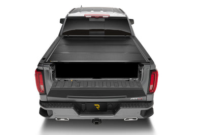 6.58 Ft. Bed Hard Folding Tonneau Cover <br> 14-18 Chevy Silverado/GMC Sierra 1500/15-19 2500 HD