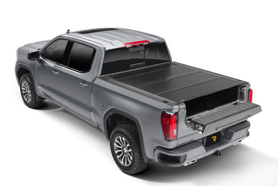 6.58 Ft. Bed Hard Folding Tonneau Cover <br> 14-18 Chevy Silverado/GMC Sierra 1500/15-19 2500 HD