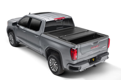 6.58 Ft. Bed Hard Folding Tonneau Cover <br> 14-18 Chevy Silverado/GMC Sierra 1500/15-19 2500 HD