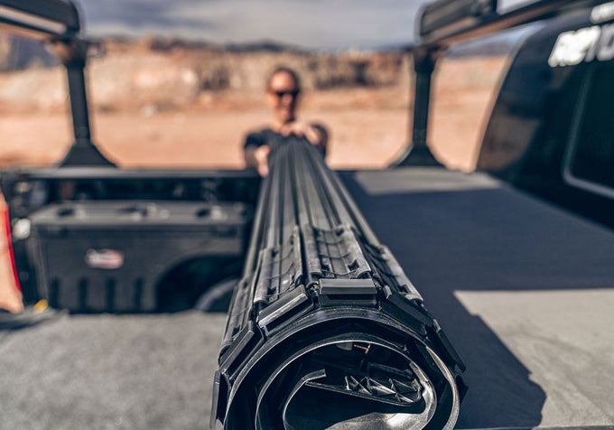 5.42 Ft. Bed Hard Rolling Tonneau Cover <br> 21-25 Ford F-150