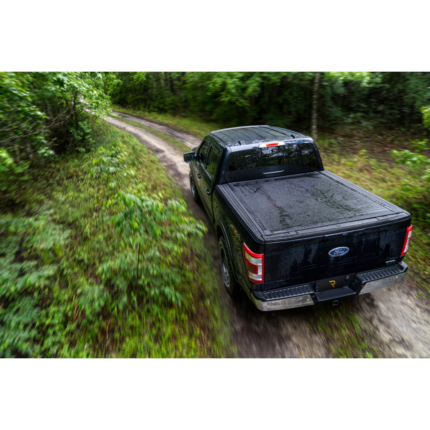 5.42 Ft. Bed Hard Rolling Tonneau Cover <br> 21-25 Ford F-150