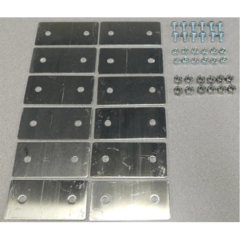 Cargo Management Rail Relocation Brackets <br> 07-21 Toyota Tundra