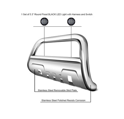 Savannah Bull Bar Kit <br>16-23 Toyota Tacoma