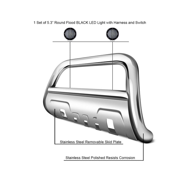 Savannah Bull Bar Kit <br>16-23 Toyota Tacoma