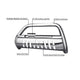 Beacon Bull Bar <br>17-23 Ford F-250, F-350 F-450 F-550 Super Duty
