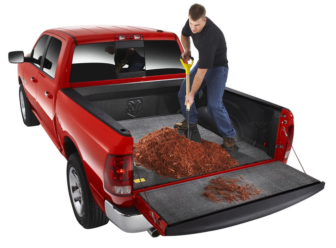 1/2in. Thick Truck Bed Mat, Fits Over Drop-In Liner <br> 2005-2021 Nissan Frontier