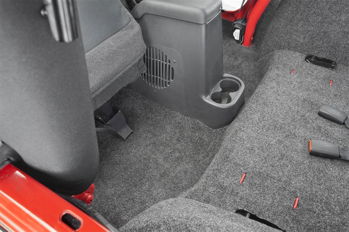 Rear Kit w/Gussets 4pc Floor Kit <br> 1976-1980 Jeep CJ7