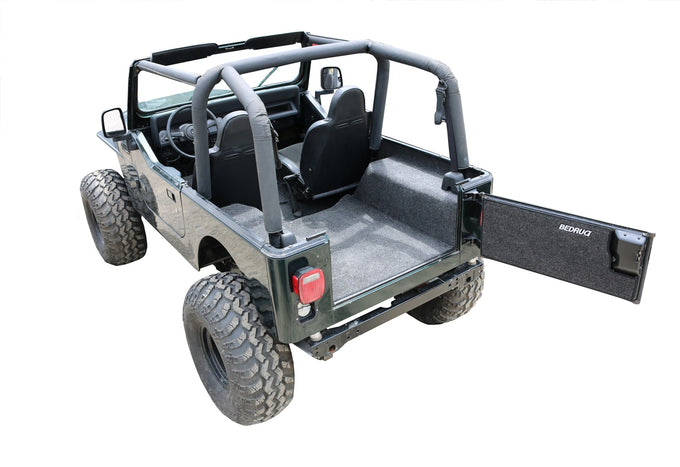 Rear Kit w/Gussets 4pc Floor Kit <br> 1976-1980 Jeep CJ7