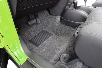 Front 3pc Floor Kit Incl Heat Shields <br> 2007-2010 Jeep Wrangler 2-Door