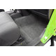 Front 3pc Floor Kit Incl Heat Shields <br> 2007-2010 Jeep Wrangler 2-Door