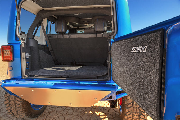 Rear 5pc Cargo Kit <br> 2007-2010 Jeep Wrangler Unlimited 4-Door