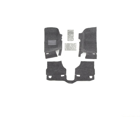 3pc Front Floor Kit <br> 2018-2023 Jeep Wrangler 4-Door