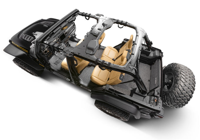 4pc Rear Cargo Kit <br> 2018-2023 Jeep Wrangler 4-Door
