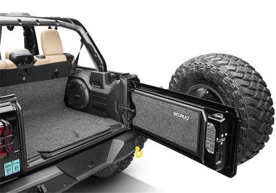 4pc Rear Cargo Kit <br> 2018-2023 Jeep Wrangler 4-Door