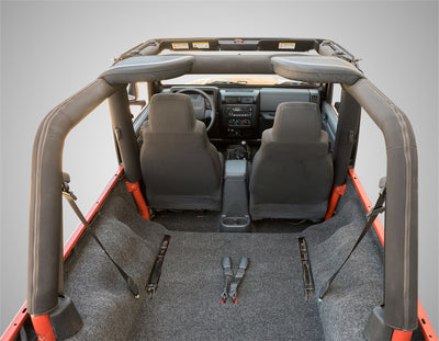 Rear 4pc Cargo Kit <br> 2004-2006 Jeep Wrangler Unlimited