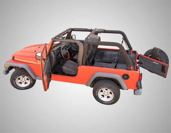 Rear 4pc Cargo Kit <br> 2004-2006 Jeep Wrangler Unlimited