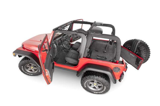 Front 3pc Floor Kit w/Center Console <br> 1997-2006 Jeep TJ