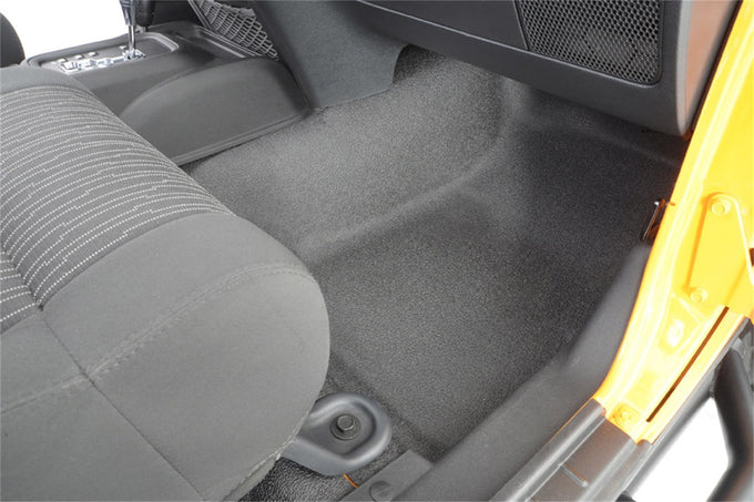 Front 3pc BedTred Floor Kit <br> 2007-2010 Jeep Wrangler 2-Door