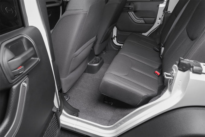 Front 4pc BedTred Floor Kit Incl Heat Shields <br> 2007-2016 Jeep Wrangler Unlimited 4-Door