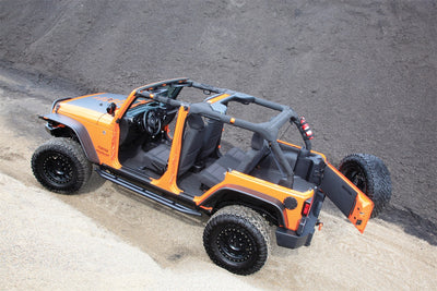 Front 4pc BedTred Floor Kit Incl Heat Shields <br> 2007-2016 Jeep Wrangler Unlimited 4-Door