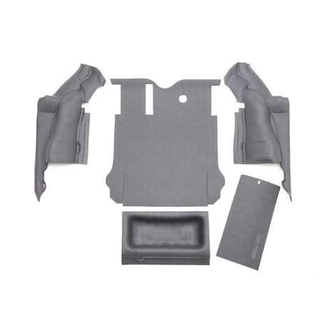 Rear 5pc BedTred Cargo Kit <br> 2007-2010 Jeep Wrangler 4-Door Unlimited