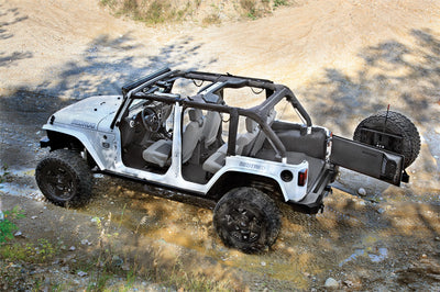 Rear 5pc BedTred Cargo Kit <br> 2007-2010 Jeep Wrangler 4-Door Unlimited
