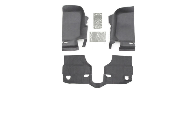 Front 3pc BedTred Floor Kit <br> 2011-2016 Jeep Wrangler 2-Door
