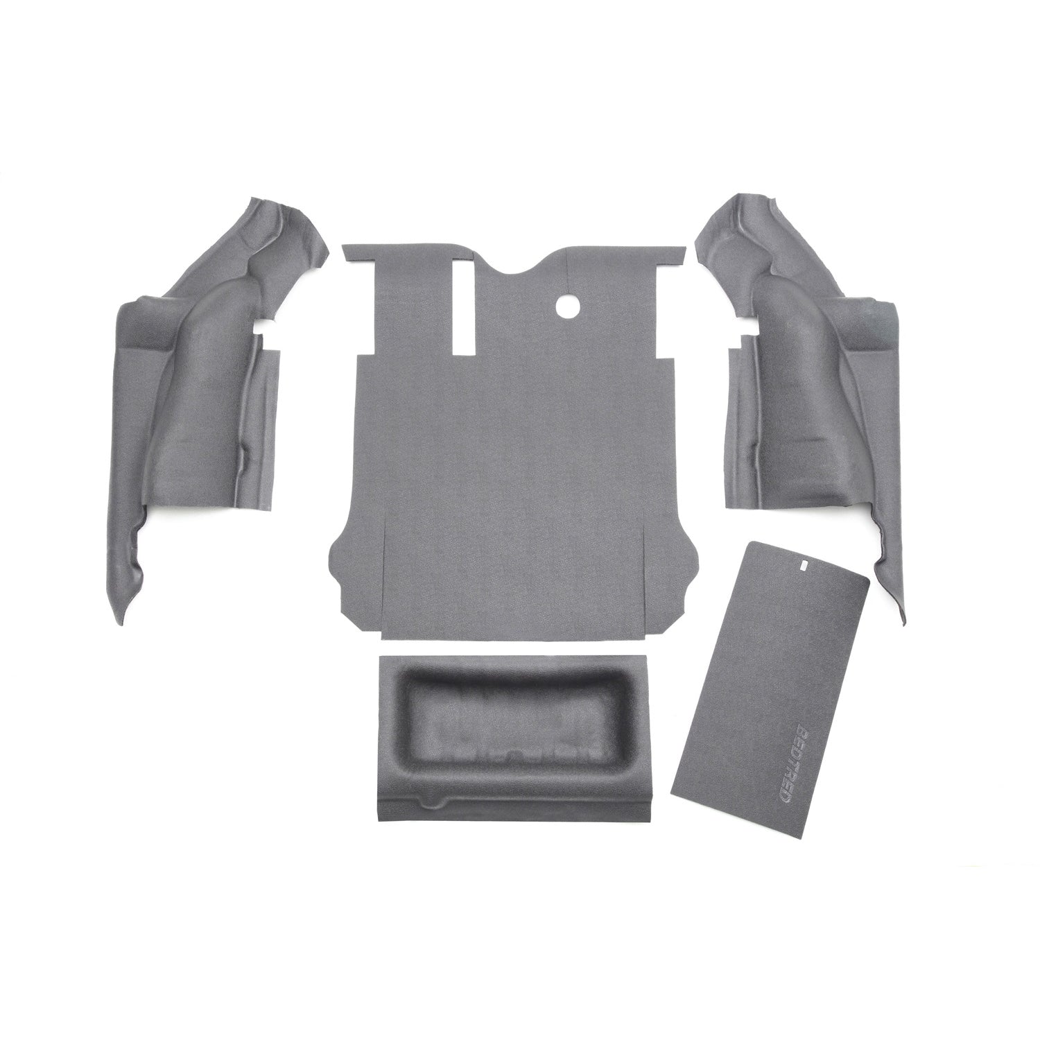 Rear 5pc BedTred Cargo Kit <br> 2011-2016 Jeep Wrangler Unlimated 4-Door