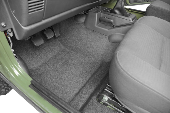 Front 3pc BedTred Floor Kit w/o Center Console <br> 1997-2006 Jeep TJ