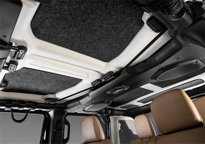 4 pc Headliner Kit, Intended For Hard Top <br> 2018-2023 Jeep Wrangler 2-Door