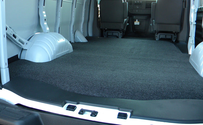 111 7/8in.x71in. Cargo Mat, 3/4in. Foam <br> 96-14 Chevy Express GMC Savana 1500 2500 3500